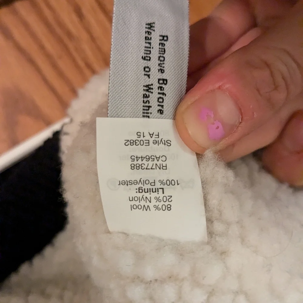 Madewell NWOT buffalo plaid Sherpa vest - Picture 4 of 4